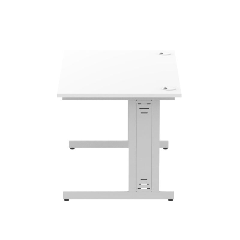 Impulse 1400mm Straight Desk Cable Managed Leg - Image 26
