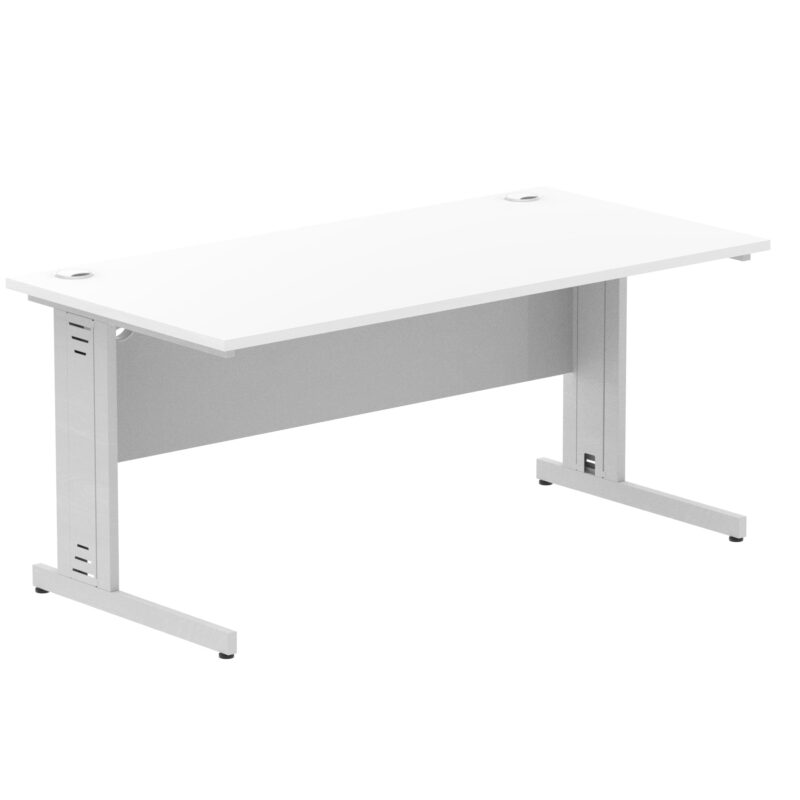 Impulse 1600mm Straight Desk Cable Managed Leg - Image 21