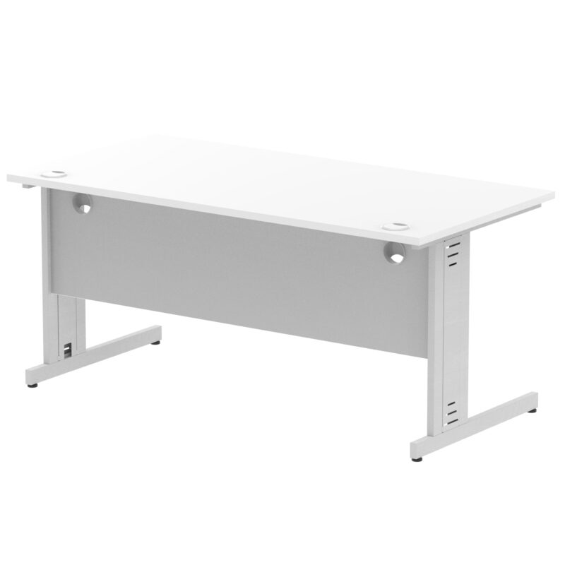 Impulse 1600mm Straight Desk Cable Managed Leg - Image 23