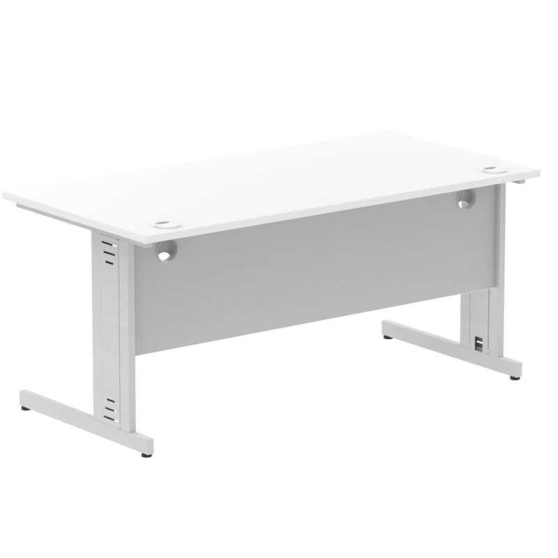 Impulse 1600mm Straight Desk Cable Managed Leg - Image 25