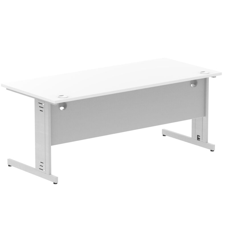 Impulse 1800mm Straight Desk Cable Managed Leg - Image 25