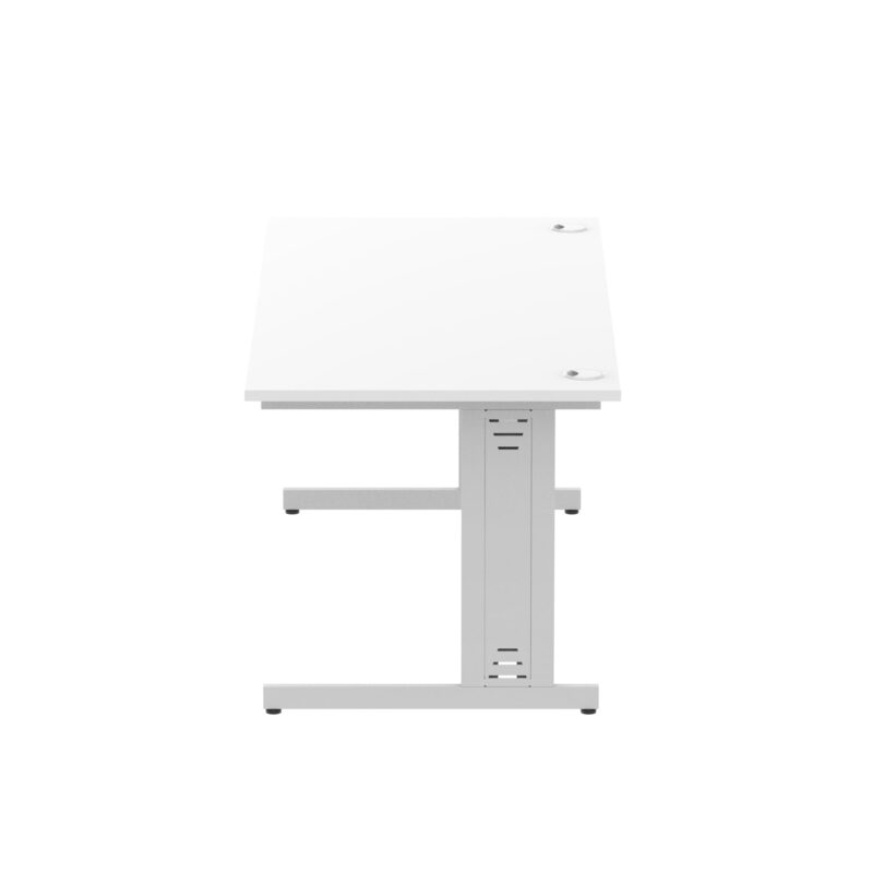 Impulse 1800mm Straight Desk Cable Managed Leg - Image 26