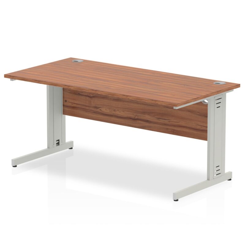 Impulse 1600mm Straight Desk Cable Managed Leg - Image 9