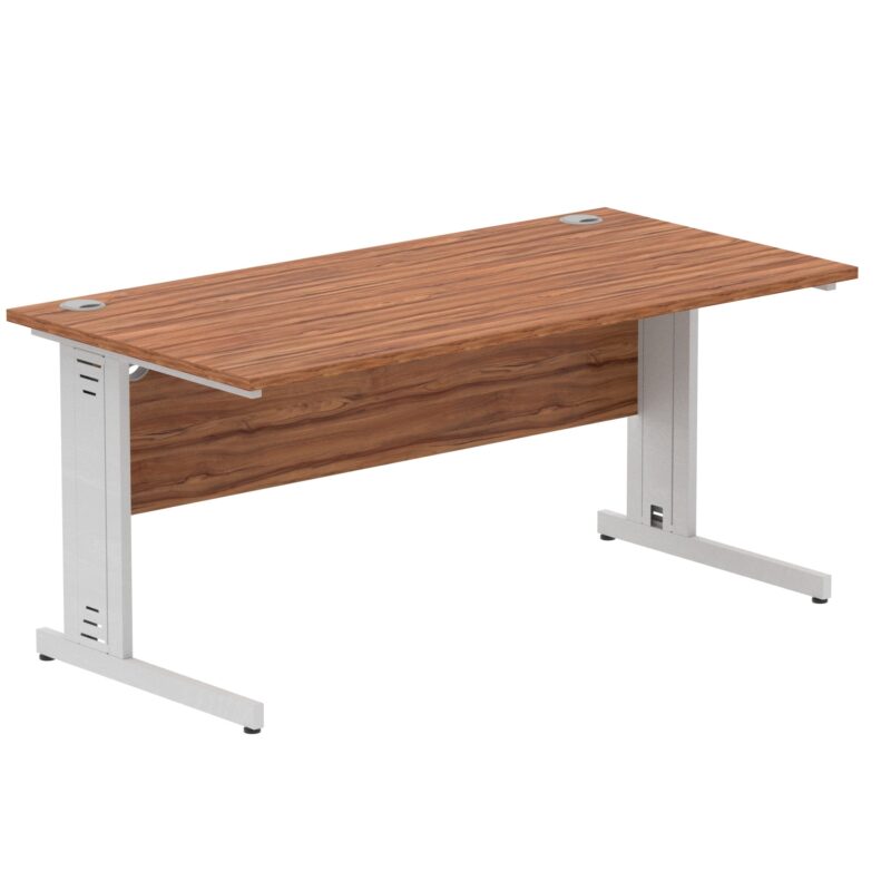 Impulse 1600mm Straight Desk Cable Managed Leg - Image 28