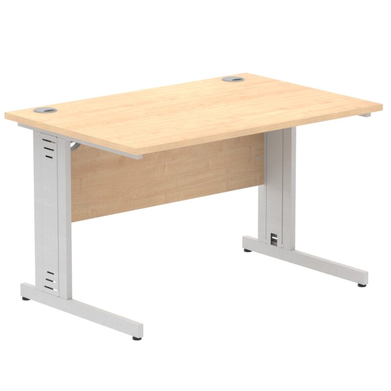 Impulse 1200mm Straight Desk Cable Managed Leg - Image 35