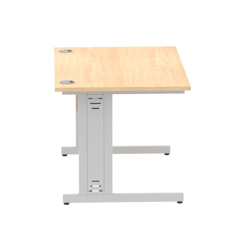 Impulse 1200mm Straight Desk Cable Managed Leg - Image 36