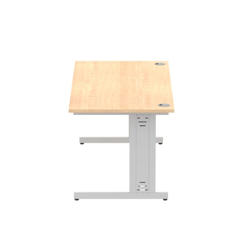 Impulse 1800mm Straight Desk Cable Managed Leg - Image 40