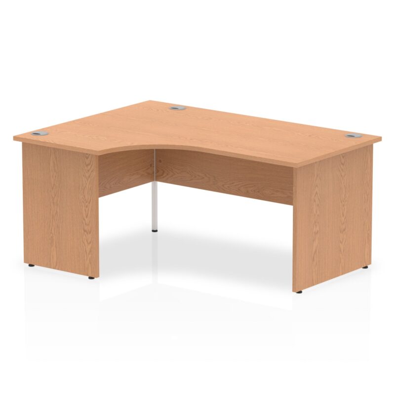 Impulse 1600mm Left Crescent Desk Panel End Leg - Image 7