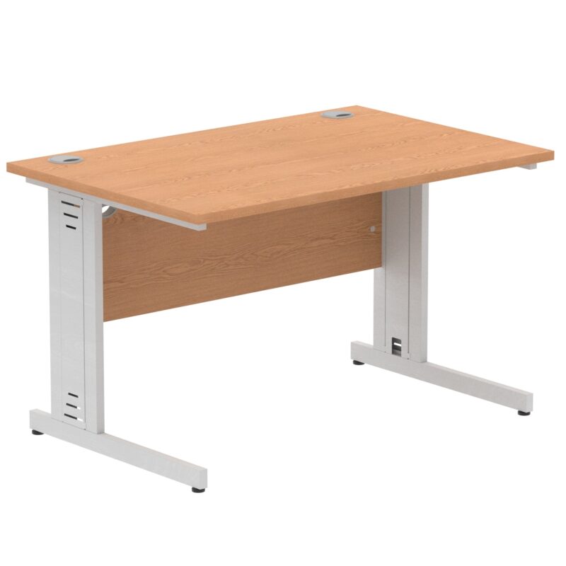Impulse 1200mm Straight Desk Cable Managed Leg - Image 42