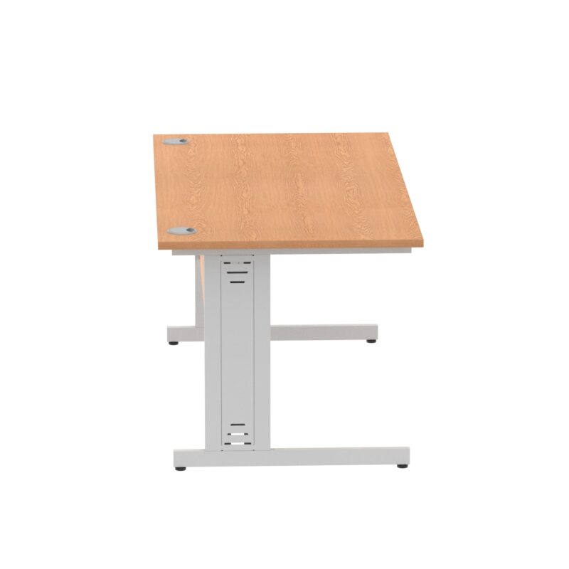 Impulse 1600mm Straight Desk Cable Managed Leg - Image 43
