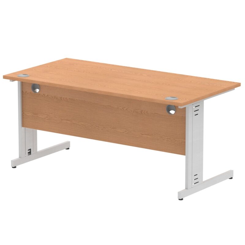 Impulse 1600mm Straight Desk Cable Managed Leg - Image 44
