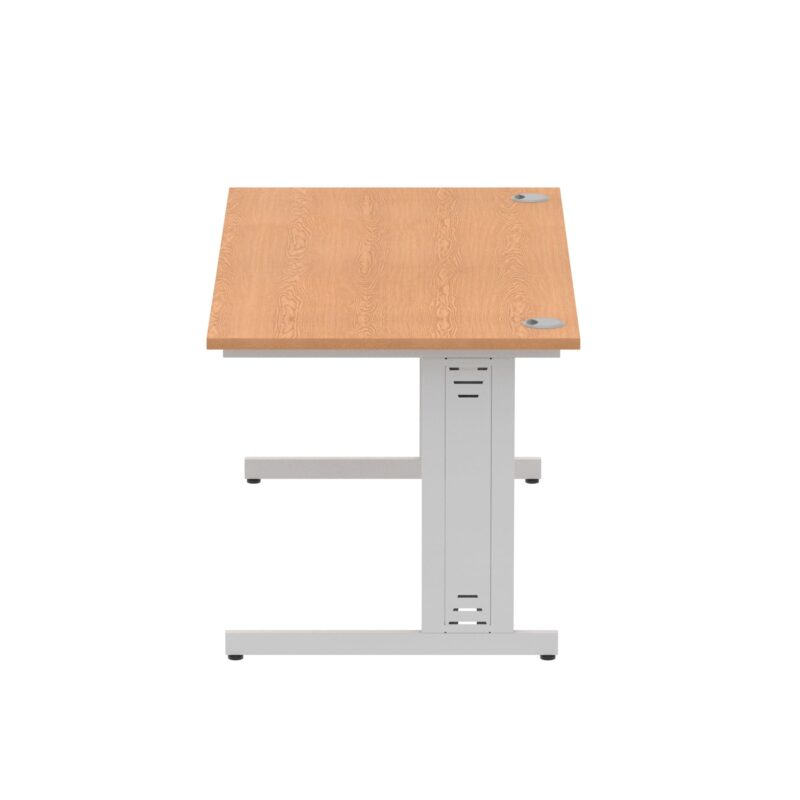 Impulse 1600mm Straight Desk Cable Managed Leg - Image 47