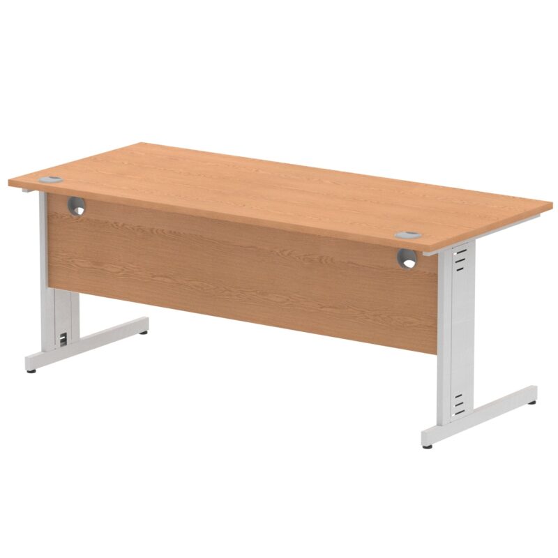 Impulse 1800mm Straight Desk Cable Managed Leg - Image 44