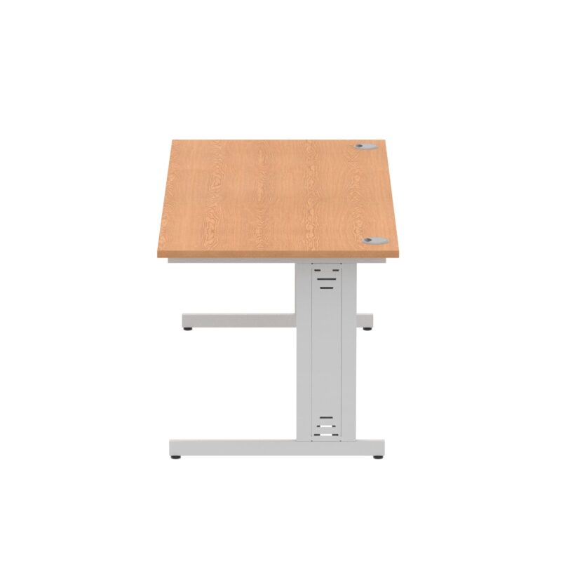 Impulse 1800mm Straight Desk Cable Managed Leg - Image 47