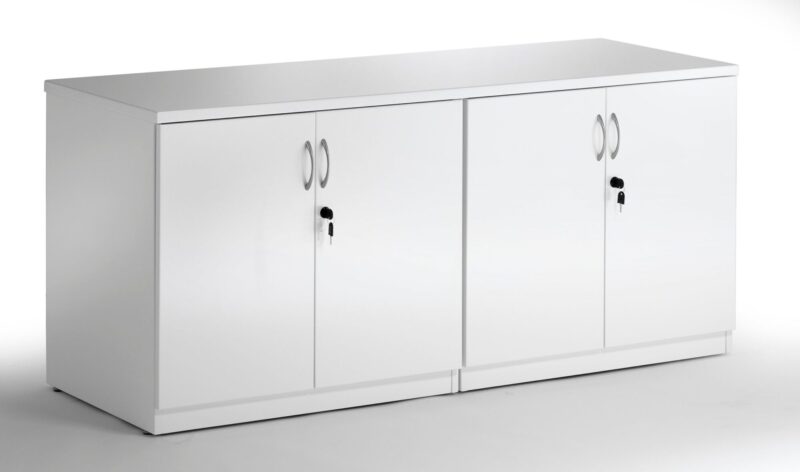 High Gloss Twin Cupboard With Credenza Top - Image 2
