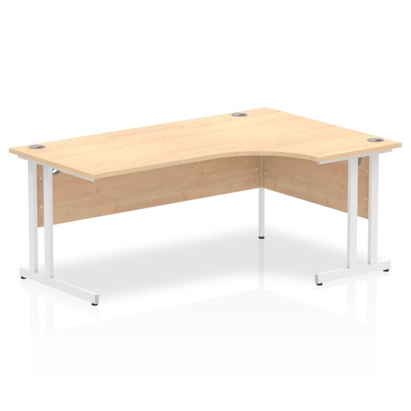 Impulse 1800mm Right Crescent Desk Cantilever Leg - Image 6