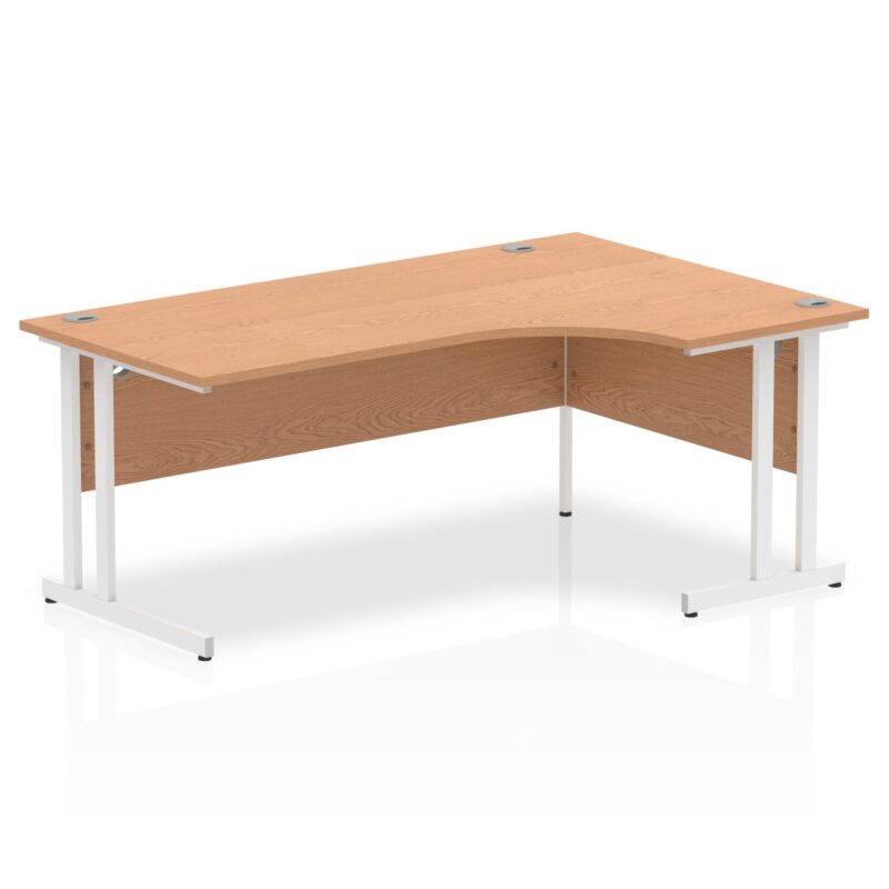Impulse 1800mm Right Crescent Desk Cantilever Leg - Image 8