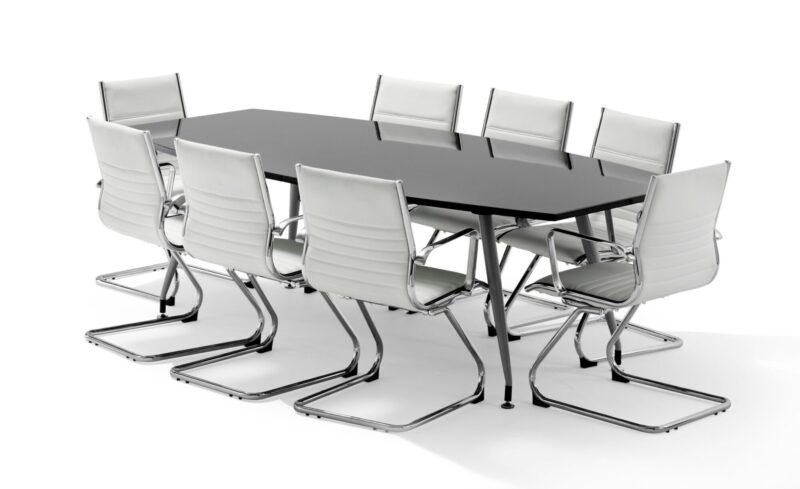High Gloss Writable Boardroom Table - Image 2