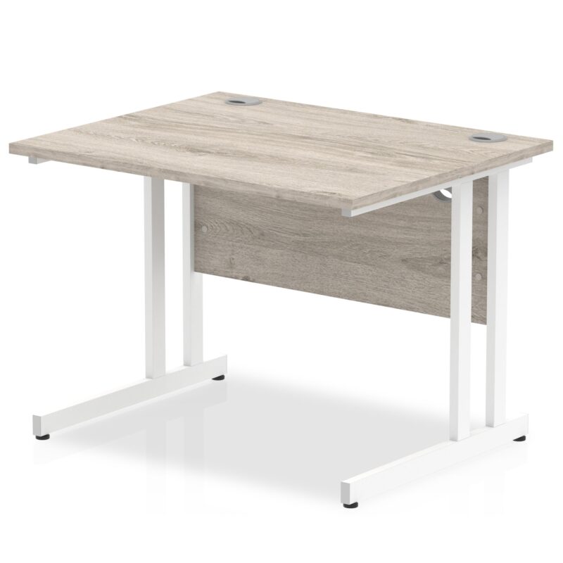 Impulse 1000mm Straight Desk Cantilever Leg - Image 4