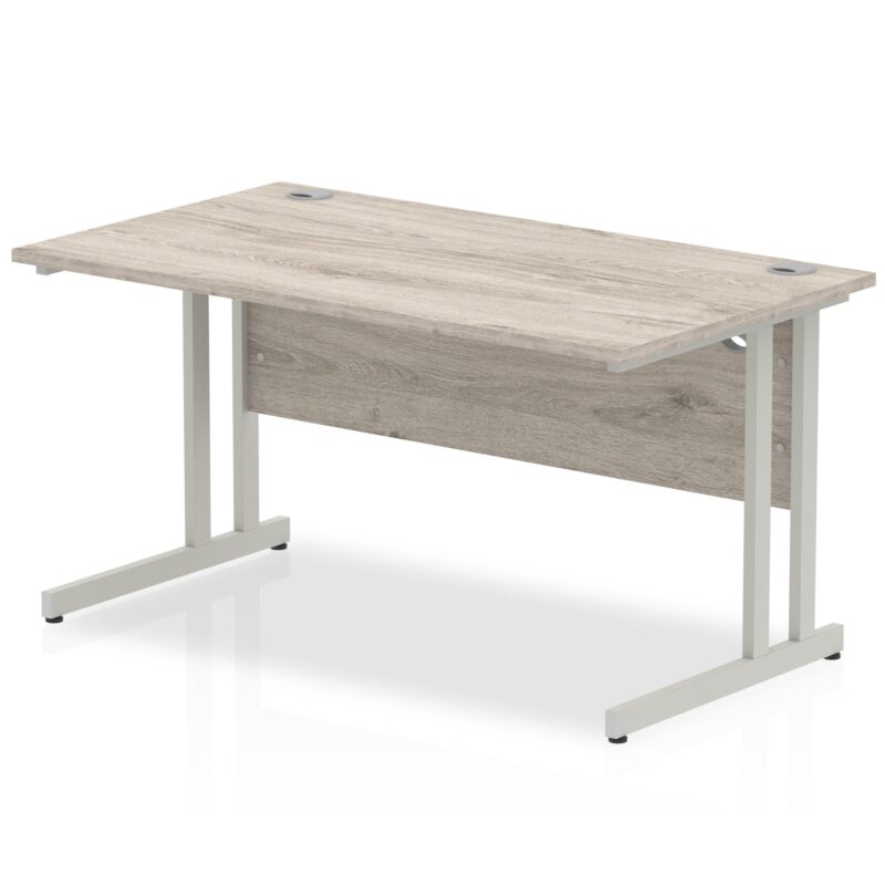 Impulse 1400mm Straight Desk Cantilever Leg - Image 4