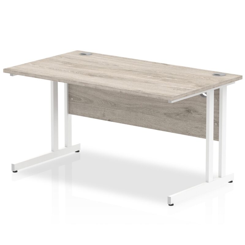 Impulse 1400mm Straight Desk Cantilever Leg - Image 5