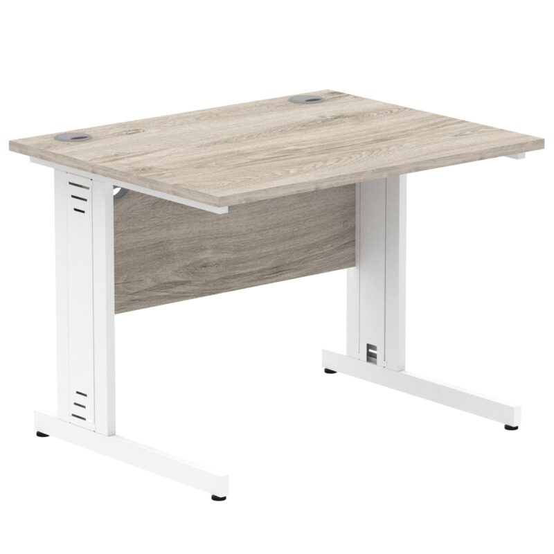 Impulse 1000mm Straight Desk Cable Managed Leg - Image 14