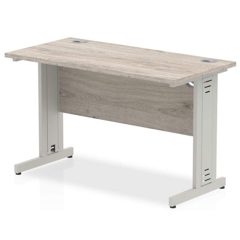 Impulse 1200mm Slimline Desk Cable Managed Leg - Image 3