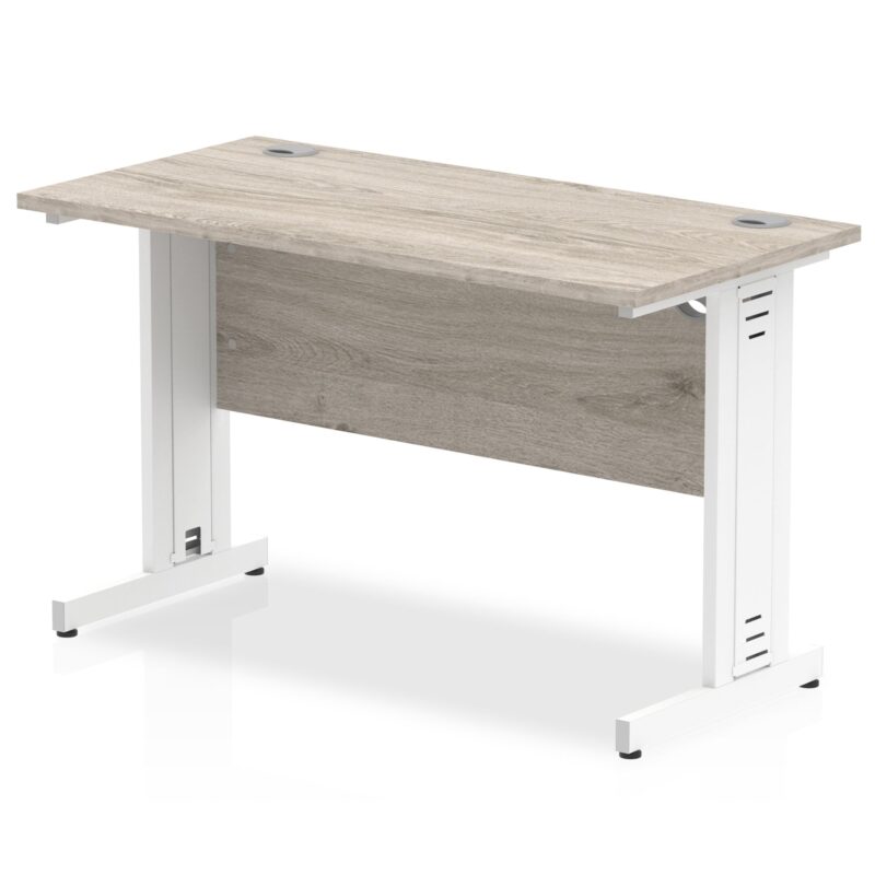 Impulse 1200mm Slimline Desk Cable Managed Leg - Image 4