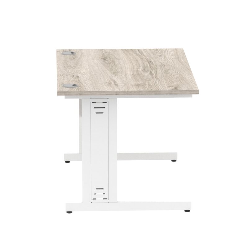 Impulse 1200mm Straight Desk Cable Managed Leg - Image 57