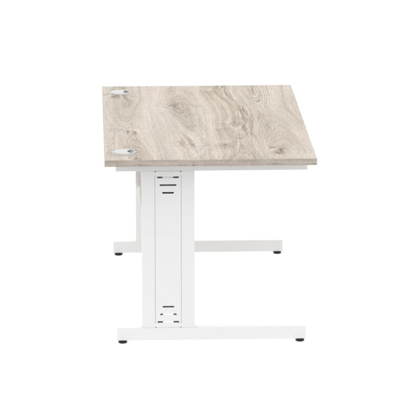 Impulse 1400mm Straight Desk Cable Managed Leg - Image 57