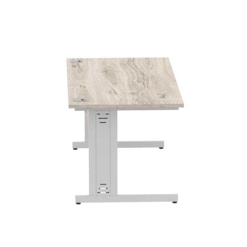 Impulse 1600mm Straight Desk Cable Managed Leg - Image 50