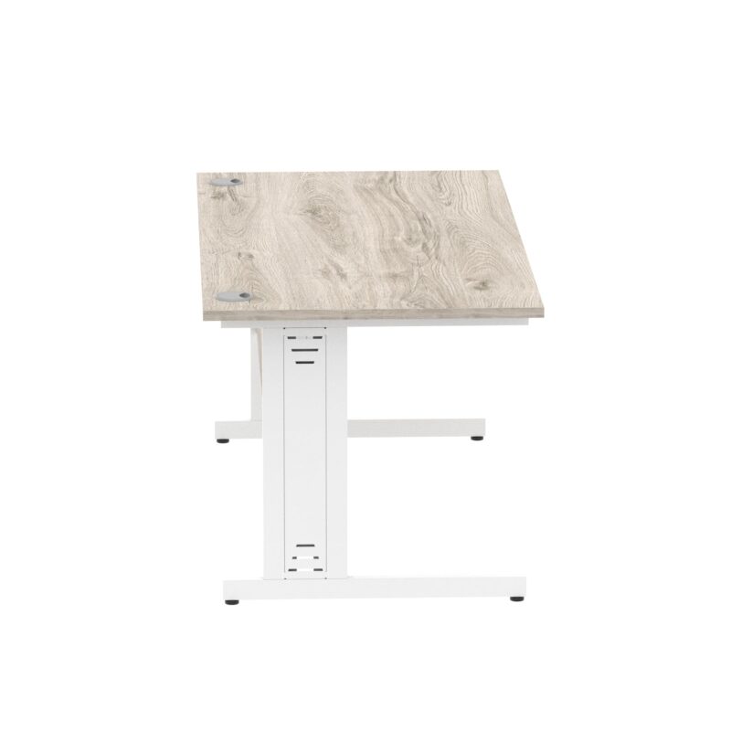 Impulse 1600mm Straight Desk Cable Managed Leg - Image 57