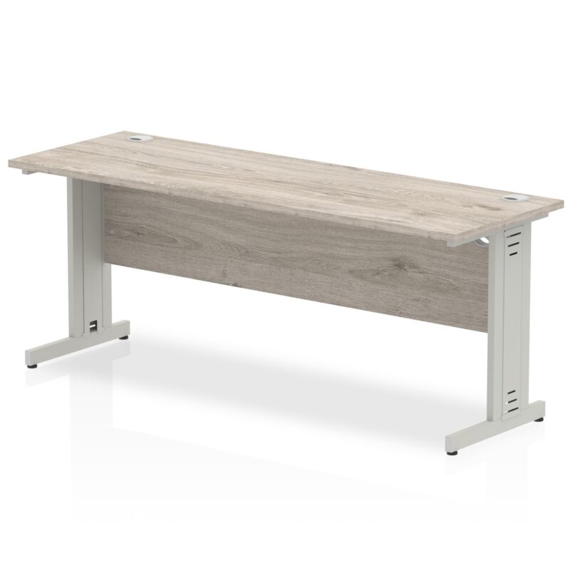 Impulse 1800mm Slimline Desk Cable Managed Leg - Image 3