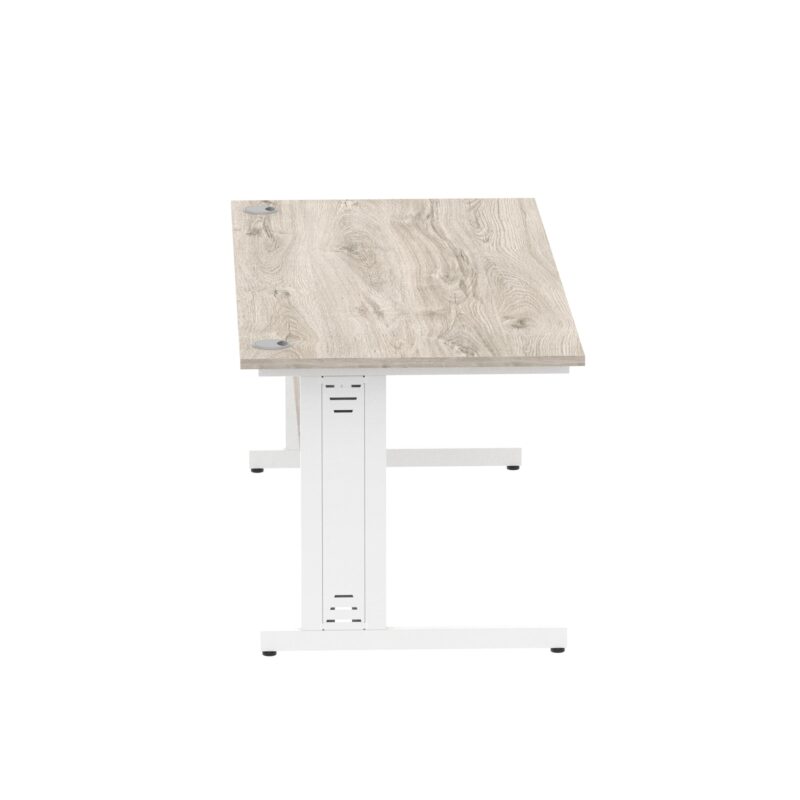 Impulse 1800mm Straight Desk Cable Managed Leg - Image 57