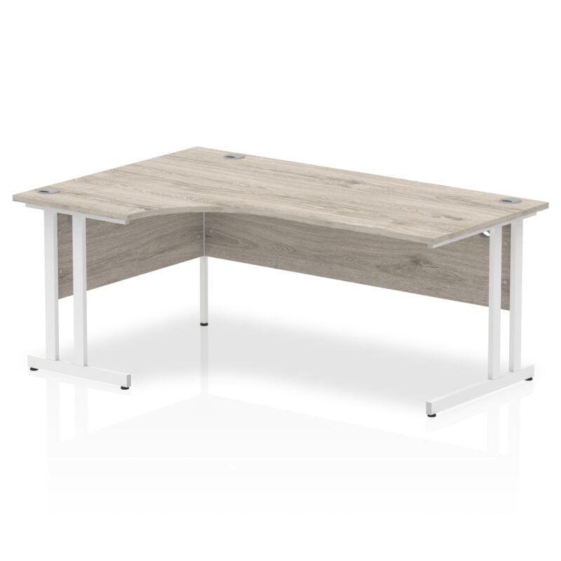 Impulse 1800mm Left Crescent Desk Cantilever Leg - Image 4