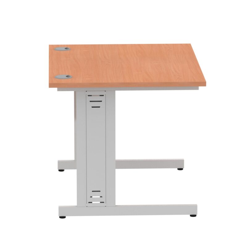 Impulse 1000mm Straight Desk Cable Managed Leg - Image 29