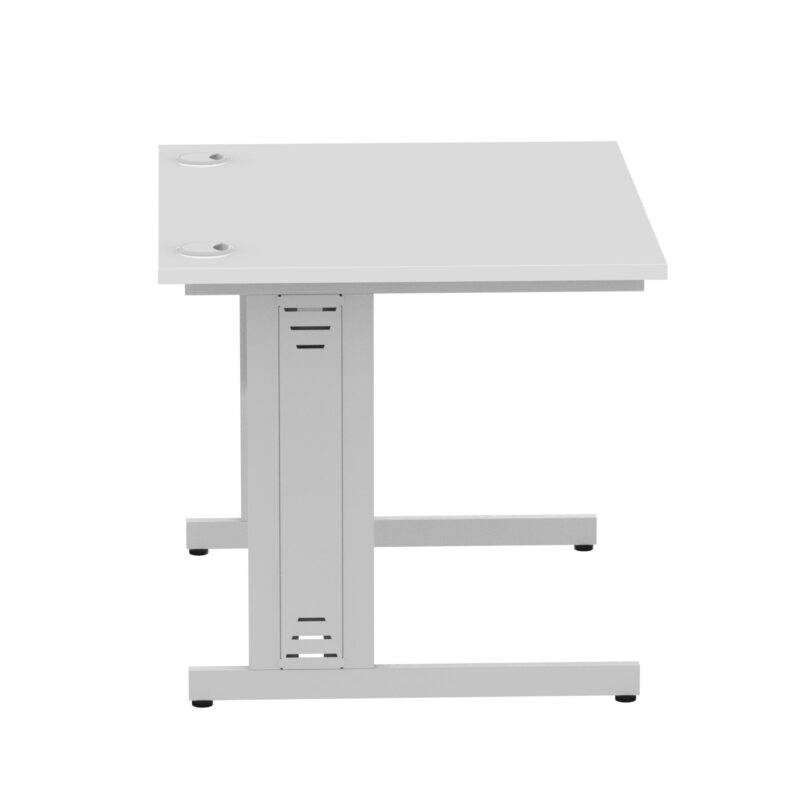 Impulse 1000mm Straight Desk Cable Managed Leg - Image 57