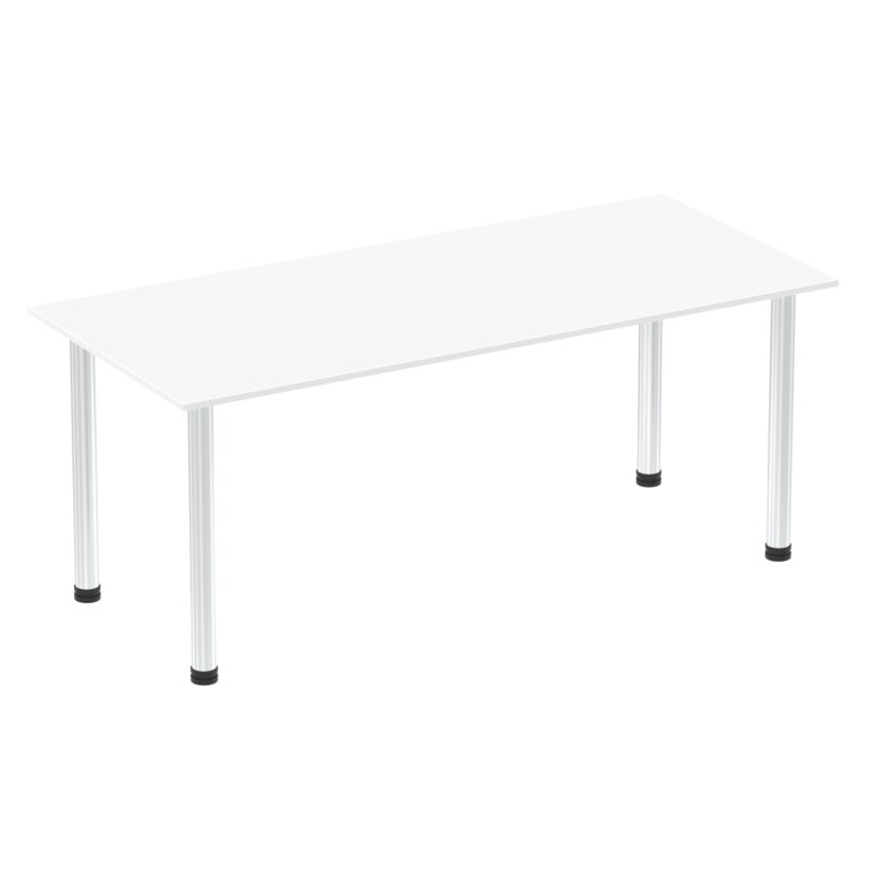 Impulse 1800mm Straight Table With Post Leg - Image 27