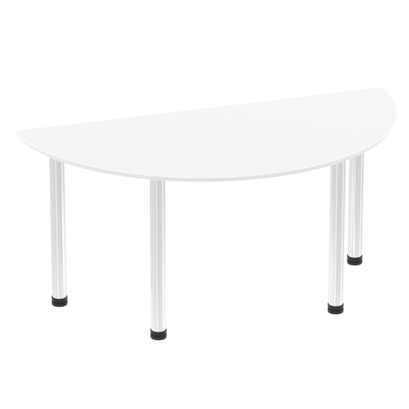 Impulse Semi-Circle Table With Post Leg - Image 28
