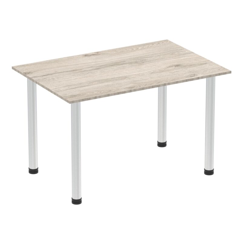 Impulse 1200mm Straight Table With Post Leg - Image 7