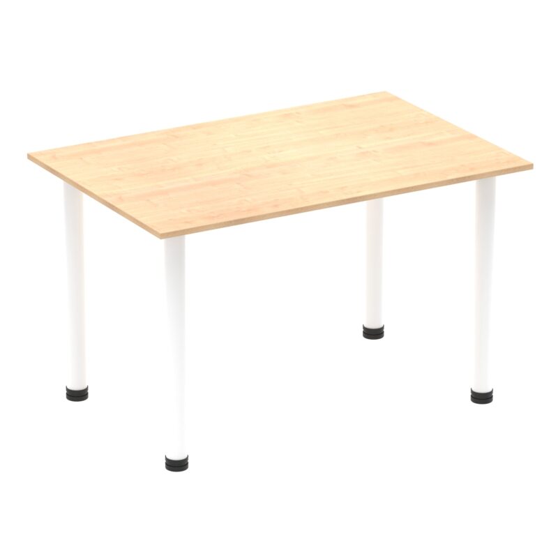 Impulse 1200mm Straight Table With Post Leg - Image 15