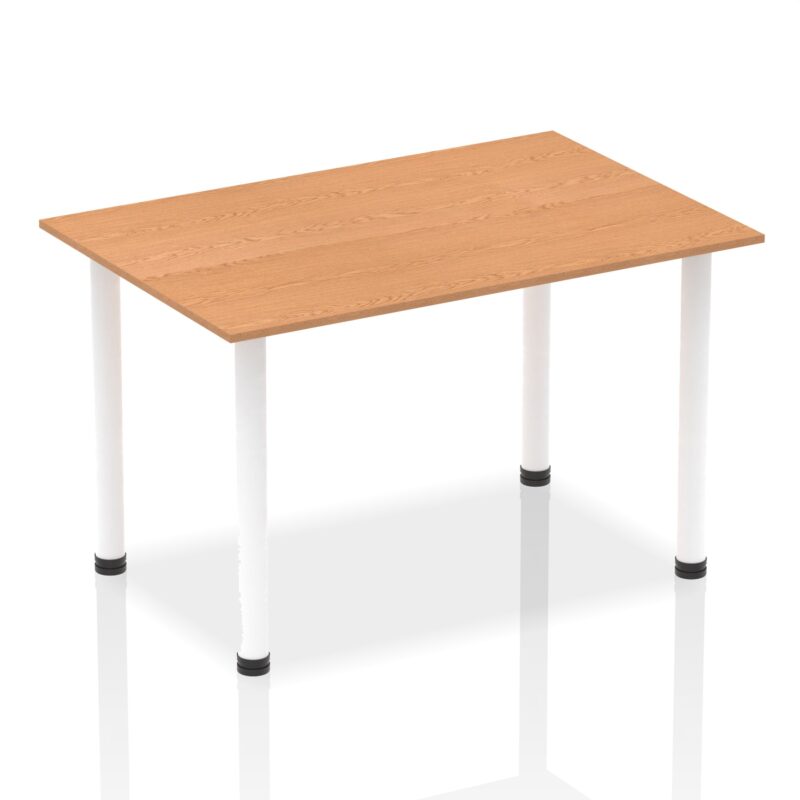 Impulse 1400mm Straight Table With Post Leg - Image 20