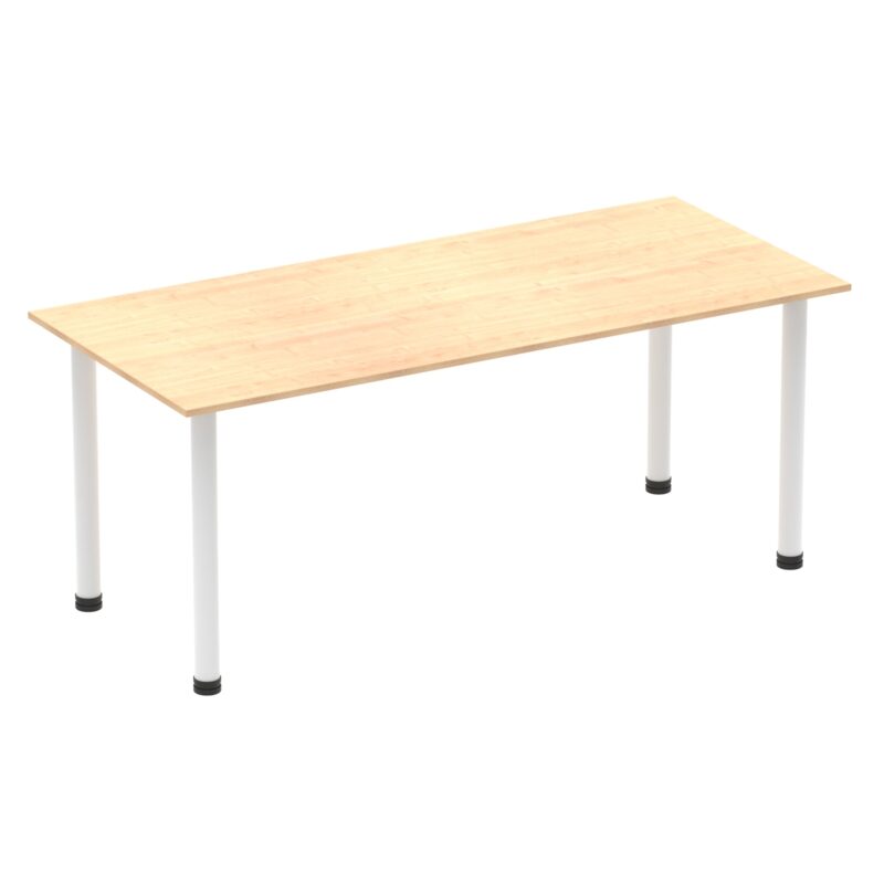 Impulse 1800mm Straight Table With Post Leg - Image 15