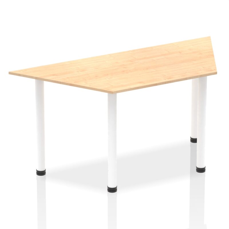 Impulse Trapezium Table With Post Leg - Image 15