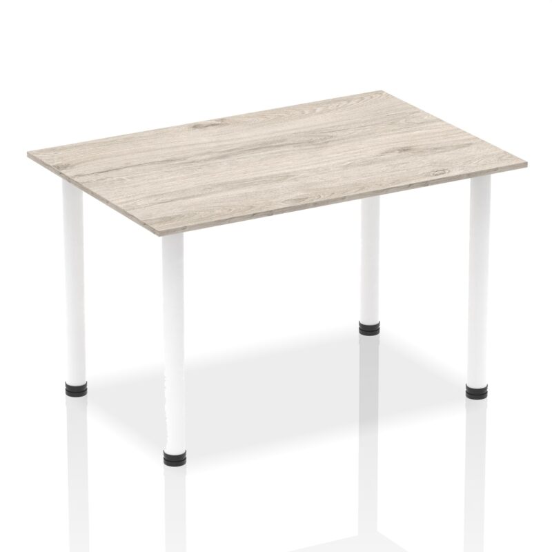 Impulse 1400mm Straight Table With Post Leg - Image 10