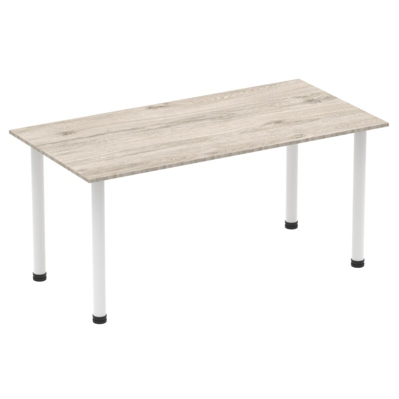 Impulse 1600mm Straight Table With Post Leg - Image 10