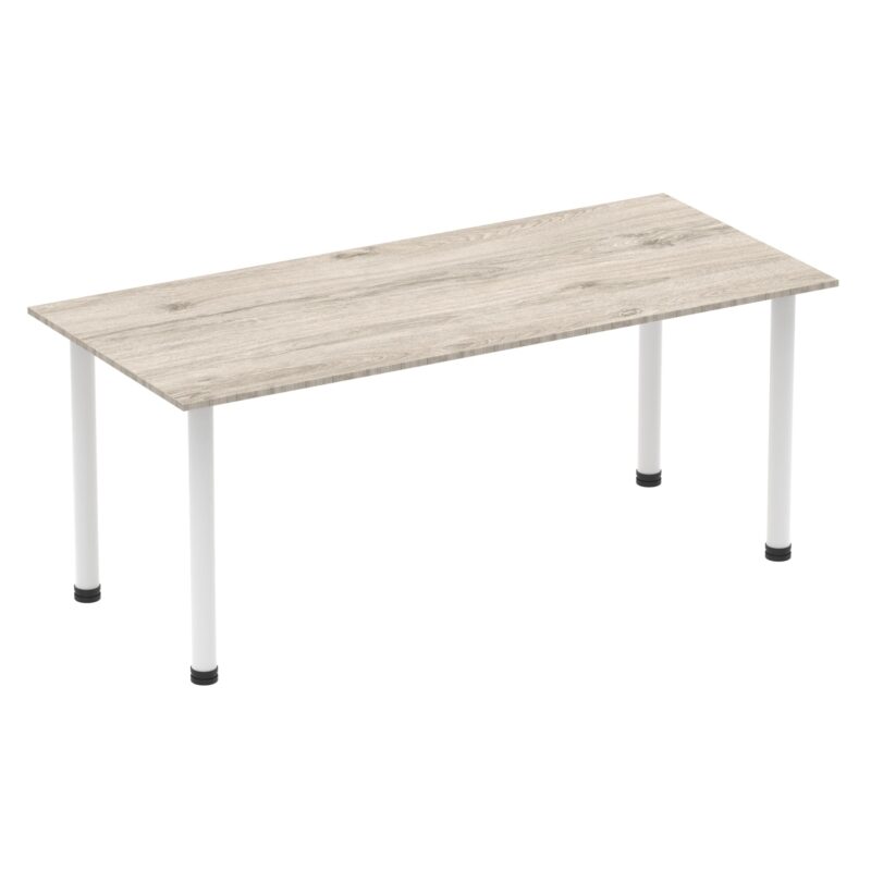 Impulse 1800mm Straight Table With Post Leg - Image 10