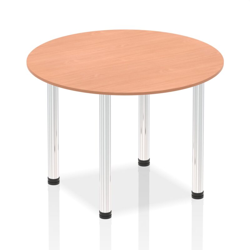 Impulse Round Table With Post Leg - Image 3