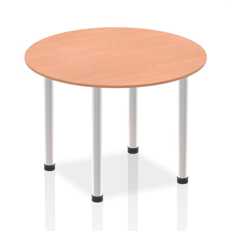Impulse Round Table With Post Leg - Image 2