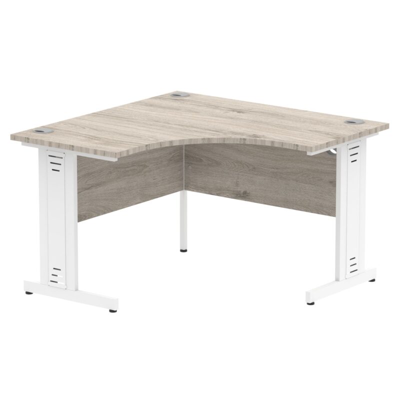 Impulse 1200mm Cable Managed Leg Corner Desk - Image 4